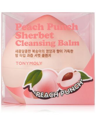 TONYMOLY - Peach Punch Sherbet Cleansing Balm