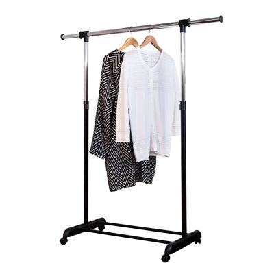 Honey Can Do - Adjustable Garment Rack with Extendable Bar