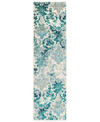 Surya - Paramount PAR-1102 Teal 2'2" x 7'6" Runner Area Rug