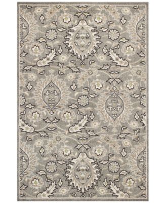 Kas - Lucia Artisan 2750 Grey 5'3" x 7'7" Indoor/Outdoor Area Rug