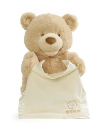 Gund® - Baby Boys or Girls Animated Peek-a-Boo Bear Plush Toy
