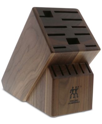 Zwilling - J.A. Henckels Twin Dark Walnut 16-Slot Block