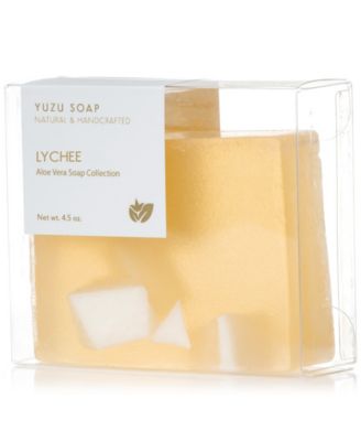 Yuzu Soap - Lychee Aloe Vera Soap, 4.5-oz.