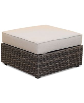 Furniture - Viewport Outdoor Ottoman with Sunbrella&reg; Fabric