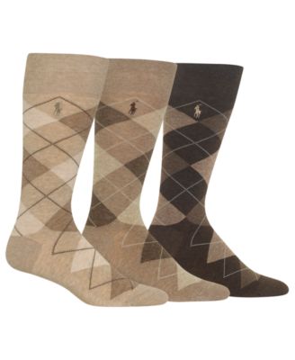 Polo Ralph Lauren - Men's Dress Argyle Socks 3-Pack
