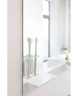 Yamazaki - Tower Suction Cup Mounted Toothbrush Holder