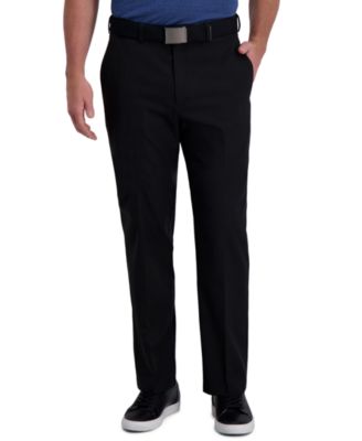 Haggar - Men's Cool Right Classic-Fit 4-Way Stretch Performance Dress Pants