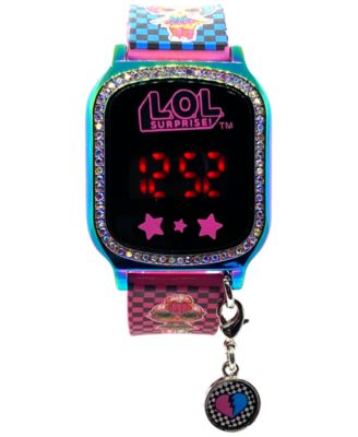 Accutime - Kid's LOL Surprise Multicolored Silicone Touchscreen Smart Watch 36x33mm