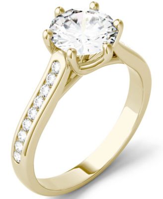 Charles & Colvard - Moissanite Engagement Ring (1-5/8 ct. t.w. DEW)