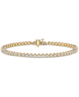 Macy's - Diamond Tennis Bracelet (2 ct. t.w.) in 14k Gold