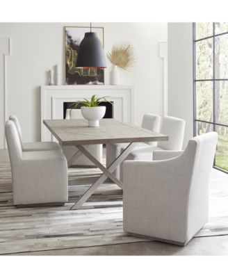 Bernhardt - Highland Park 7pc Dining Set (Table, 4 Side Chairs & 2 Arm Chairs)