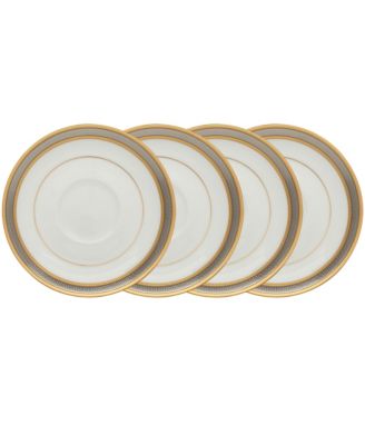 Noritake - Brilliance Set of 4 Saucers, 6"