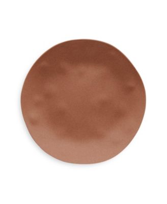 TarHong - Planta Matte Terra Cotta Dinner, 10.5",Planta  majority plant based with Melamine binder ,Set of 6