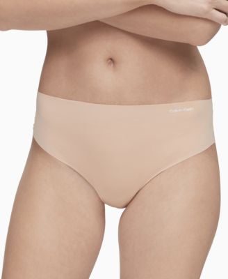 Calvin Klein - Women's Invisibles High-Waist Thong Underwear QD3864