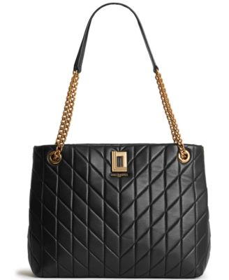 KARL LAGERFELD PARIS - Lafayette Medium Quilted Leather Tote