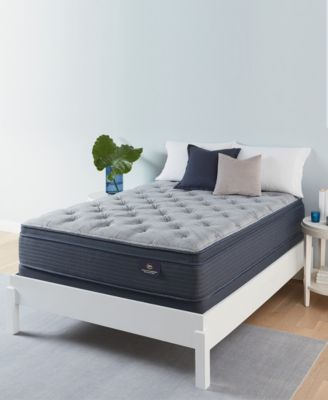 Serta - LUXE Grandmere 14" Plush Pillow Top Mattress Set- Twin XL