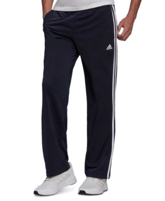 adidas - Men's Primegreen Essentials Warm-Up Open Hem 3-Stripes Track Pants