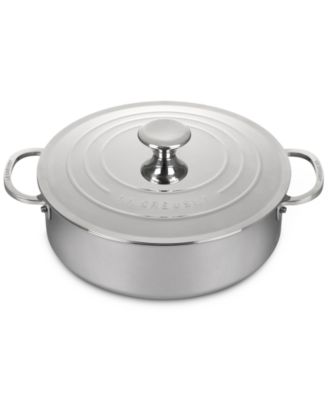 Le Creuset - 4.5-Qt Stainless Steel Rondeau