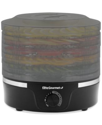 Elite Gourmet - 5-Tier Food Dehydrator with Adjustable Temperature Control