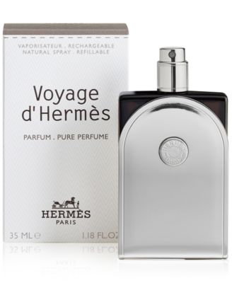 HERMS - Voyage d'Herm&egrave;s Pure Perfume, Parfum Refillable Spray, 1.18 oz.