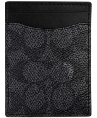 COACH - Men's Money Clip Card Case