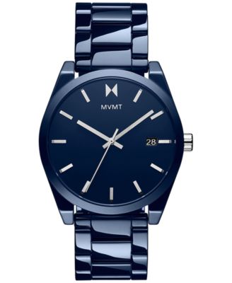MVMT - Men's Element Blue Ceramic Bracelet Watch 44mm