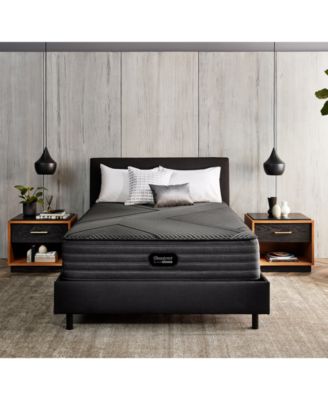 Beautyrest - Black&reg; Hybrid LX-Class 13.5" Firm Mattress Set- King