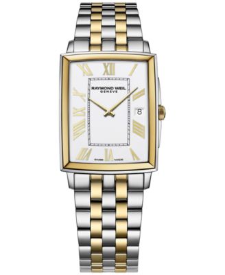 Raymond Weil - Women's Swiss Toccata Two-Tone Stainless Steel Bracelet Watch 37x30mm