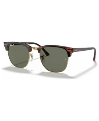 Ray-Ban - CLUBMASTER Polarized Sunglasses, RB3016 51