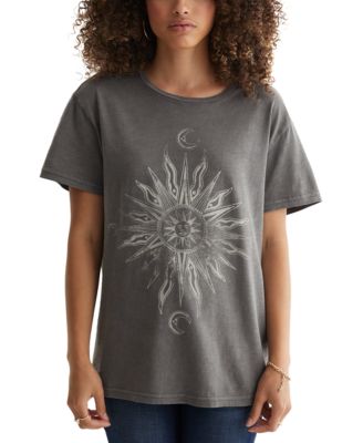 Lucky Brand - Graphic Print Cotton T-Shirt