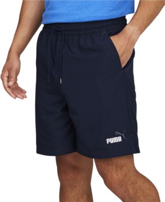 Puma - Men's Essentials+ Moisture-Wicking Logo Embroidered 7" Drawstring Shorts