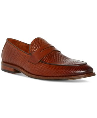 Steve Madden - Men's Tarin Woven Vamp Penny Loafer