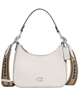 COACH - Small Crossgrain Leather Hobo Crossbody Bag