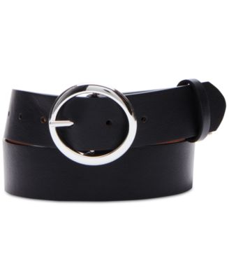 Steve Madden - Women's Reversible Faux-Leather Belt