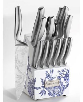 Cuisinart - Caskata™ 15-Piece German Stainless Steel Cutlery Block Set