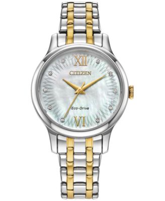 Citizen - Women's Classic Two-Tone Stainless Steel Bracelet Watch 31mm