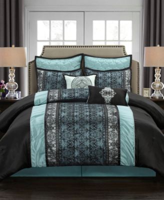 Stratford Park - Arabesque 8-Piece Comforter Sets