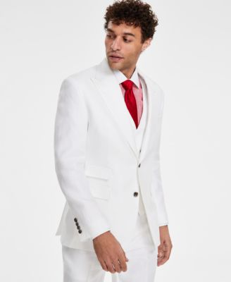 Tayion Collection - Men's Classic-Fit Linen Suit Jacket