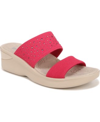 Bzees - Sienna Bright Washable Slide Wedge Sandals