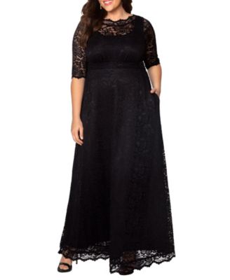 Kiyonna - Plus Size Leona Lace Gown