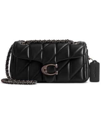 COACH - Quilted Leather Mini Tabby Shoulder Bag 20 with Chain