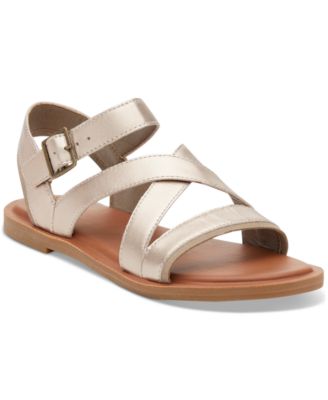 TOMS - Women's Sloane Strappy Side-Buckle Flat Sandals