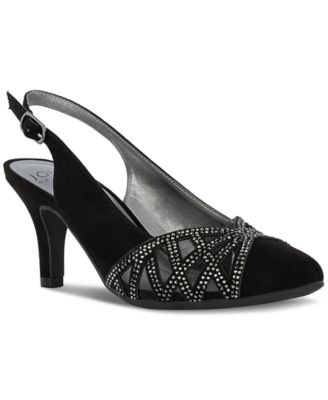 Jones New York - Gillis Rhinestone-Embellished Slingback Pumps