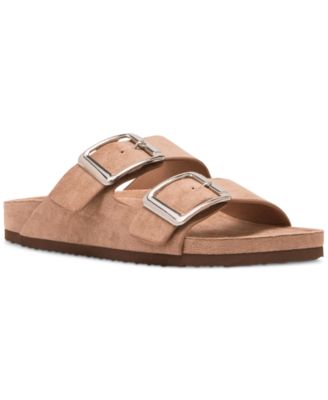 Madden Girl - Bodie Buckle Footbed Slide Sandals