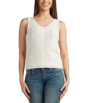 BCX - Juniors' V-Neck Sweater Tank