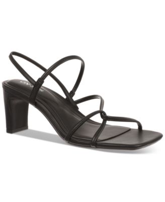 On 34th - Women's Cloverr Strappy Block-Heel Sandals