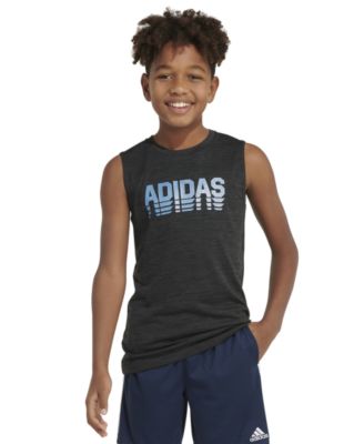 adidas - Big Boys Slim-Fit AEROREADY&reg; Sleeveless Active T-Shirt