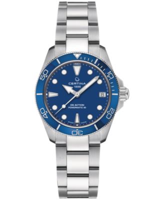 Certina - Women's Swiss Automatic DS Action Stainless Steel Bracelet Watch 35mm