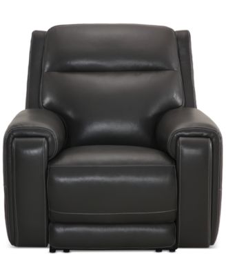 Furniture - 40" Zero Gravity Leather Recliner