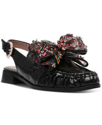 Betsey Johnson - Women's Breyer Beaded Slingback Loafers